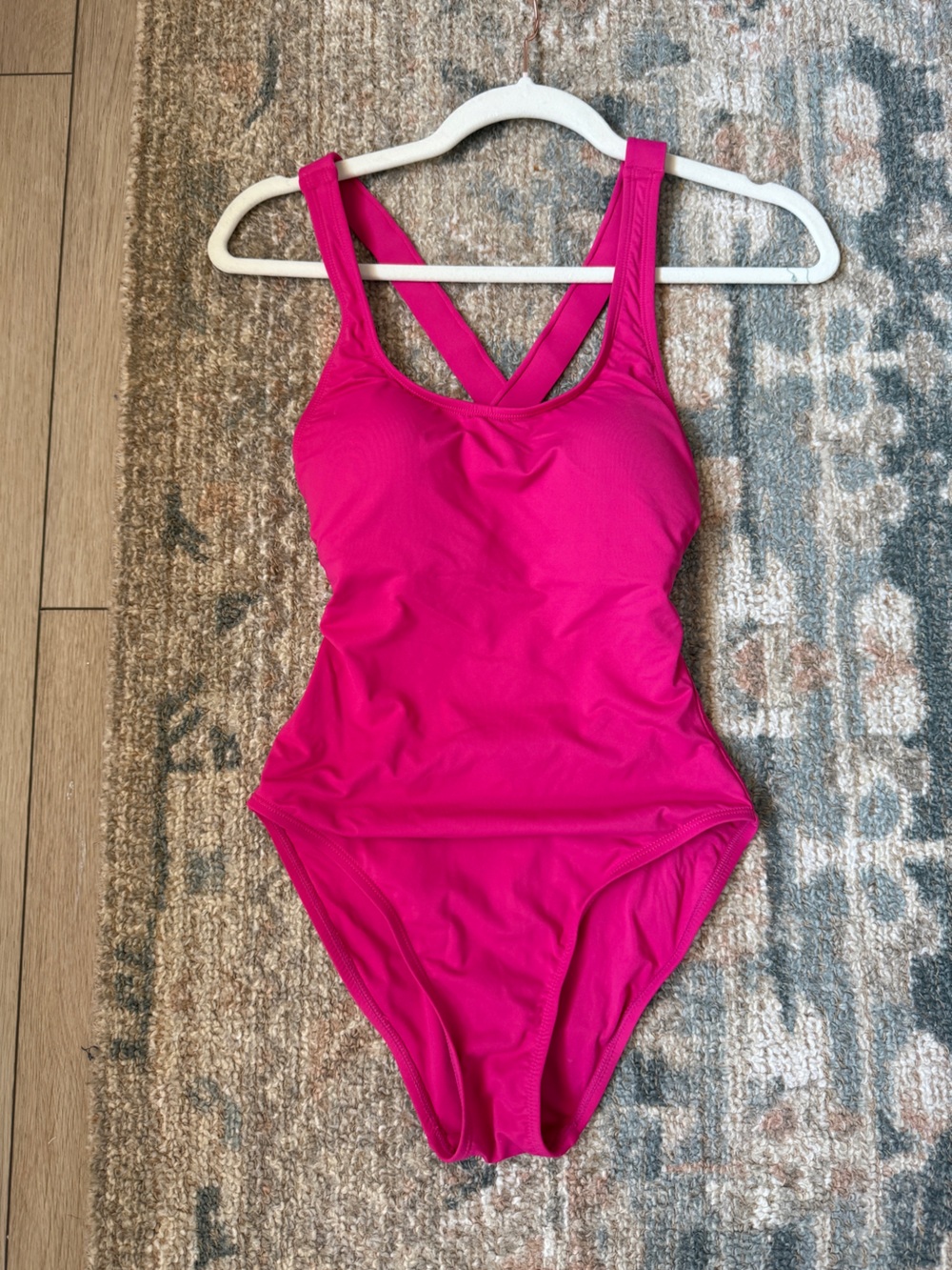 Andie Hot Pink One-Piece Swimsuit